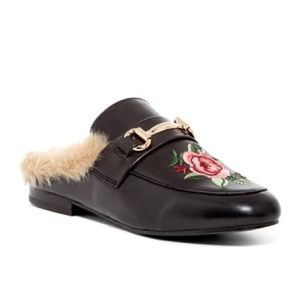Steve Madden Mules w/ Fur